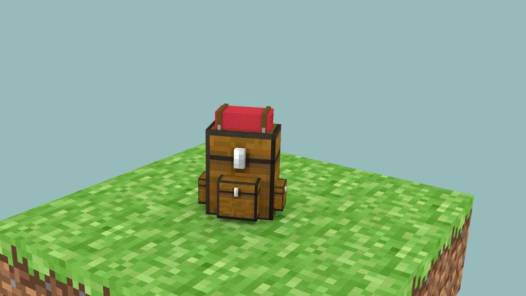 Minecraft Bagpack preview image 1
